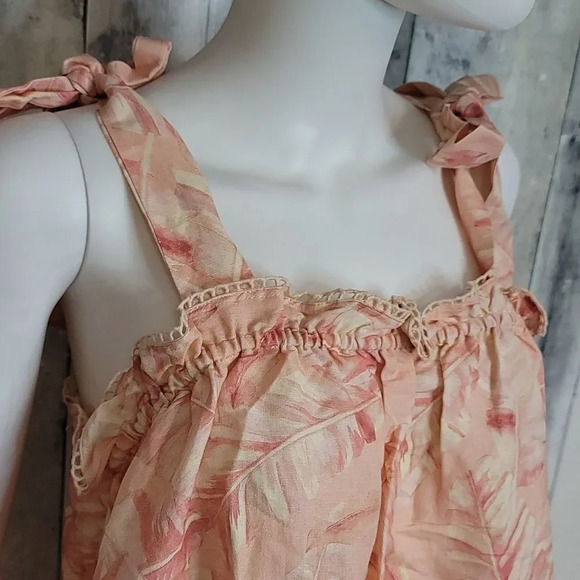 Show Me Your MuMu Sunshine Palm Majestic Linen Dress - Picture 5 of 14